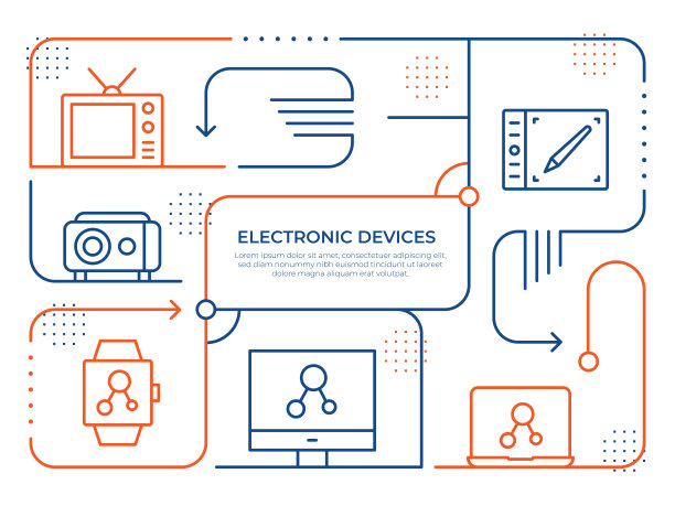 科技商品插画